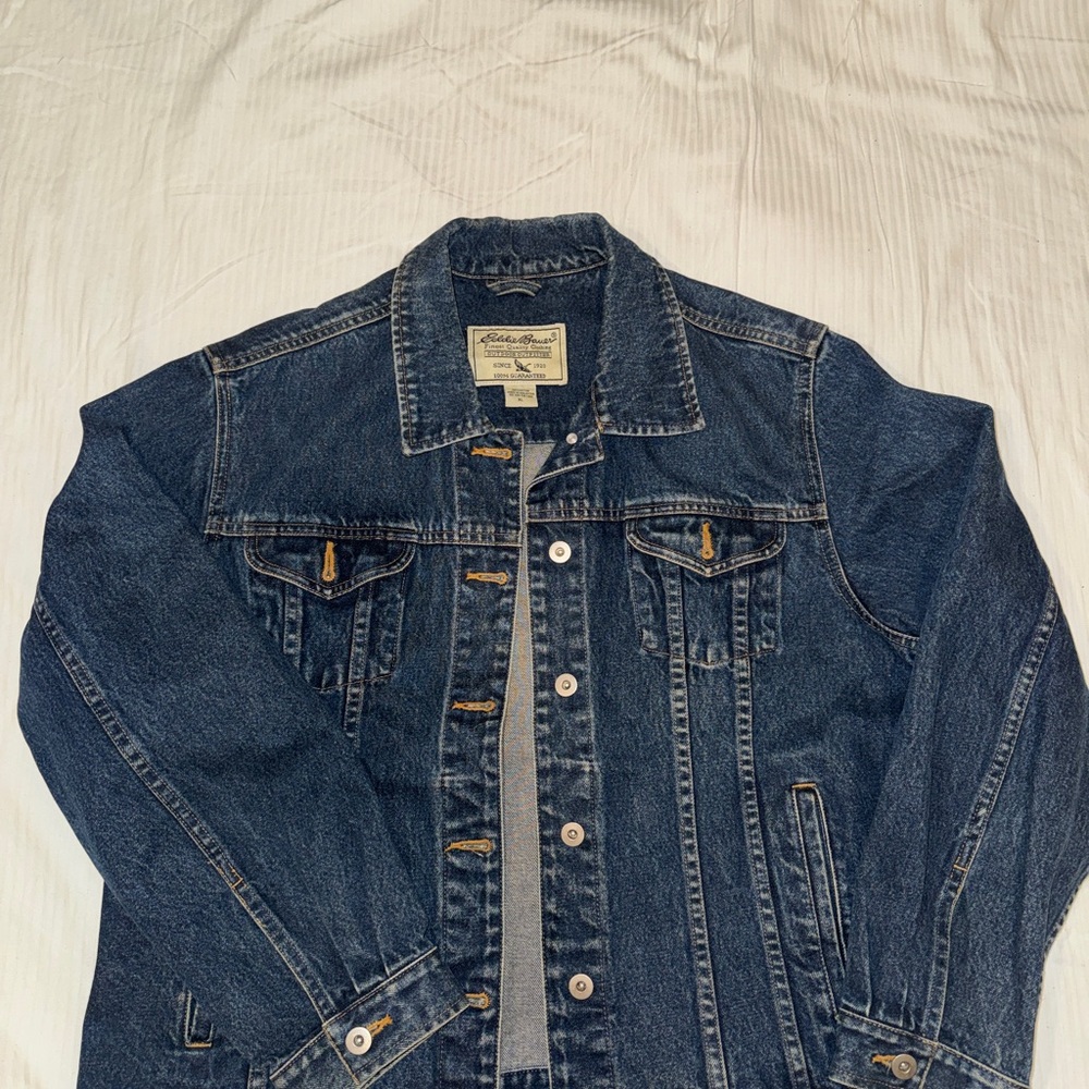 Eddie Bauer Blue Denim Jacket